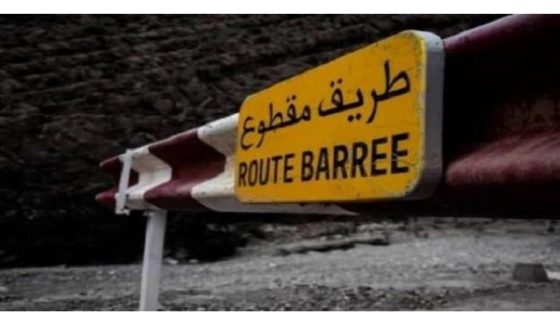انقطاع مؤقت لحركة السير بالطريق الوطنية رقم 2 بين تطوان وطنجة