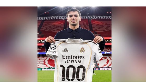 دياز يحقق 100 فوز بقميص الملكي