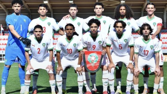 منتخب المغرب لأقل من 17 عاماً يهزم المنتخبات المغاربية مجتمعةً ويتوج بلقب شمال أفريقيا