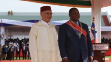 السيد راشيد الطالبي العلمي يمثل جلالة الملك في حفل تنصيب رئيس جمهورية إفريقيا الوسطى