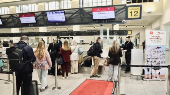 الخطوط الملكية المغربية تدشن خطا مباشرا بين بروكسل وتطوان