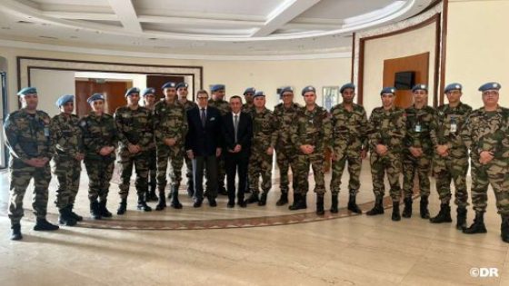 السيد هلال يلتقي بالتجريدة المغربية في بانغي.. شهادة حية على التزام المملكة من أجل السلام بجمهورية إفريقيا الوسطى