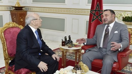 محمد السادس يهنئ الرئيس التونسي