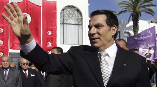 وفاة بن علي.. محطات الجنرال الذي حكم تونس بقبضة من حديد