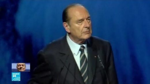 العرب ينعون جاك شيراك