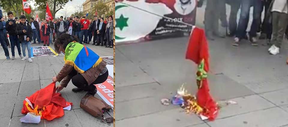 إحـراق الـعـلـم الـوطـنـي لـيـس نـضـالا شـريـفـا ولـكـن أسـبـابــه داخـلـيـة