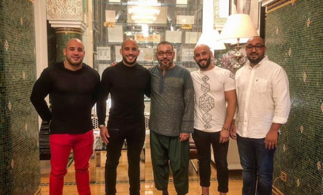 الإخوة أبوزعيتر يشاركون محمد السادس إحتفالات “رأس السنة” بمدينة مراكش