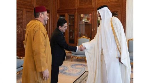 أمير دولة قطر يستقبل المستشار الملكي الهمة والوزير الهاوي بوريطة.. وهذه هي تفاصيل اللقاء!
