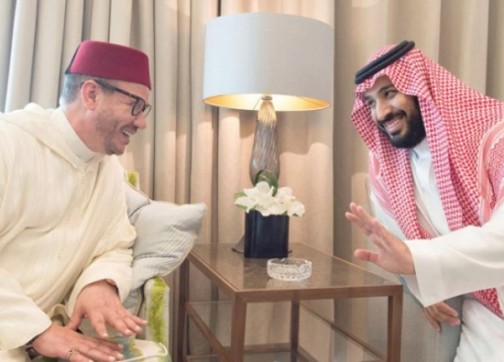 المستشار الملكي الهمة يبلغ بنسلمان رسالة من محمد السادس.. وهذه تفاصيل لقائهما!