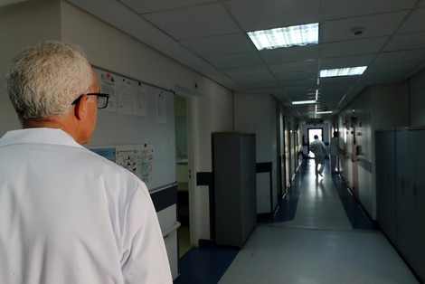 Le Centre de virologie, des maladies infectieuses et tropicales (CVMIT) de l’Hôpital militaire d’Instruction Mohammed V de Rabat, où est admise une partie des Marocains rapatriés de la ville chinoise de Wuhan, mise en quarantaine par les autorités locales après la propagation de l'épidémie du coronavirus. 02022020 – Rabat