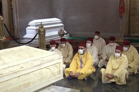 أول ظهور علني للملك محمد السادس خارج القصر الملكي منذ إعلان حالة الطوارئ الصحية