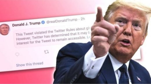 بعد حجبه لتغريدة ترامب.. البيت الأبيض يتهم “تويتر” بالدعاية للإرهاب والديكتاتورية