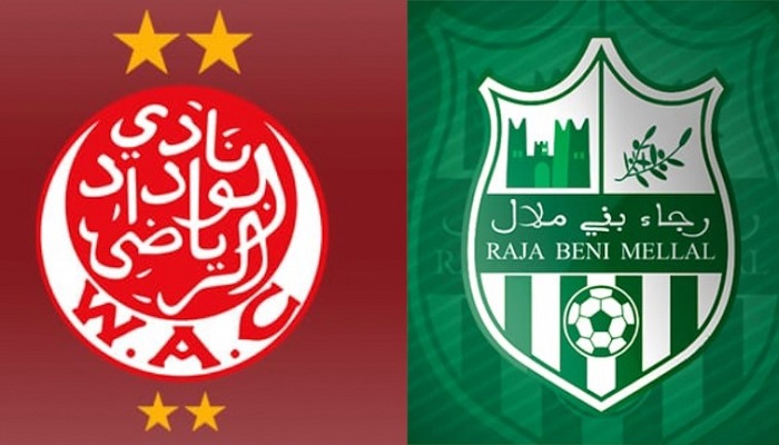 تثبيت مباراة الوداد ورجاء بني ملال في موعدها