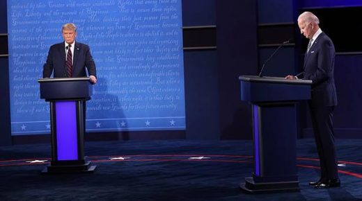 الانتخابات الأمريكية .. ترامب وبايدن يظهران تلفزيونيا بشكل منفصل ومتزامن بعد إلغاء المناظرة الثانية