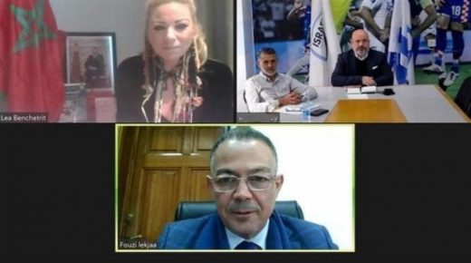 دعوات متبادلة ولقاءات ودية.. تفاصيل مباحثات بين لقجع ورئيس الاتحاد الإسرائيلي