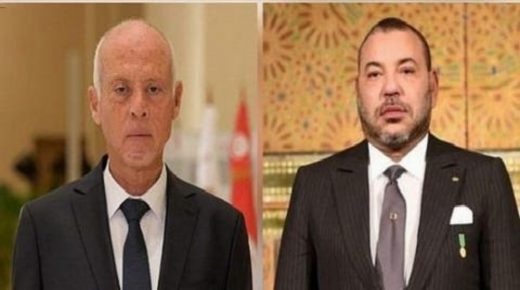 الملك محمد السادس يؤكد حرصه القويّ على تعزيز العلاقات المغربية التونسية