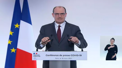 رئيس الوزراء الفرنسي يعلن فرض الإغلاق التام لمدة شهر في باريس ومناطق أخرى اعتبارا من الجمعة