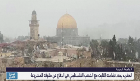 دعم مغربي ثابت للشعب الفلسطيني في الدفاع عن حقوقه المشروعة