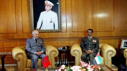 تفاصيل اجتماع مغربي إماراتي رفيع المستوى لتعزيز العمل العسكري المشترك بين قوات البلدين