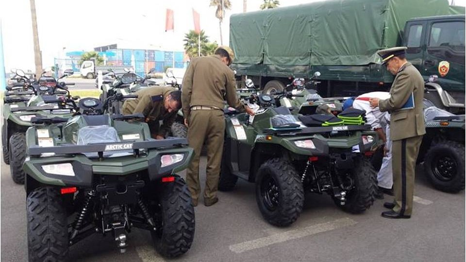 إسبانيا تمنح المغرب 90 دراجة رباعية الدفع بقيمة 1.4 مليون دولار لمكافحة الهجرة السرية!