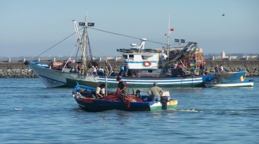 سفن صيد تركية تتسلل خلسة إلى المياه المغربية مثل اللصوص لصيد وسرقة الأسماك وإستغلال الثروة السمكية بدون وجه حق