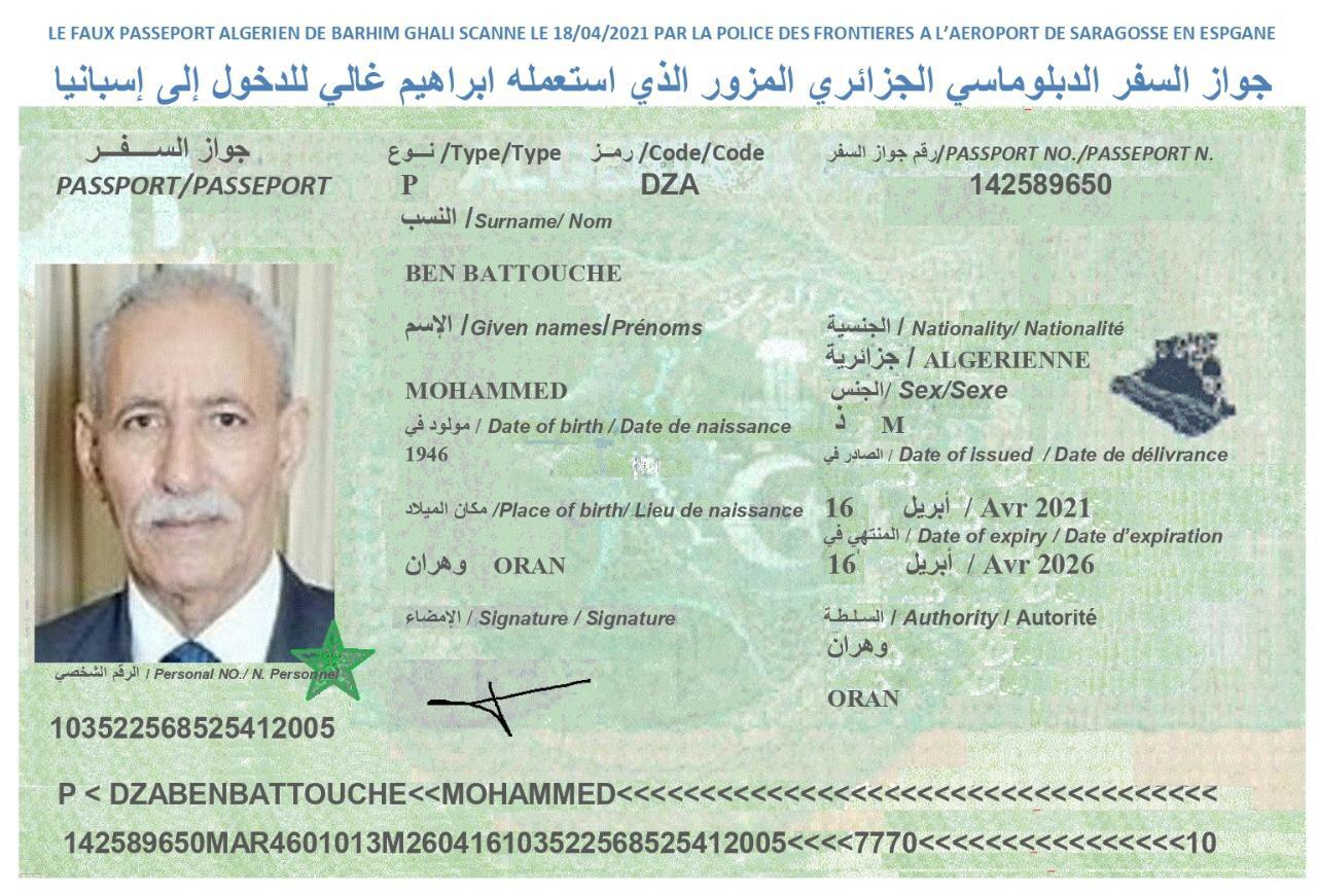 هذا هو جواز سفر مجرم الحرب المزور.. عندما تصبح ازدواجية المواقف سياسة دولة في إسبانيا