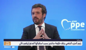 زعيم الحزب الشعبي ينتقد حكومة سانشيز بسبب استقبالها المدعو إبراهيم غالي