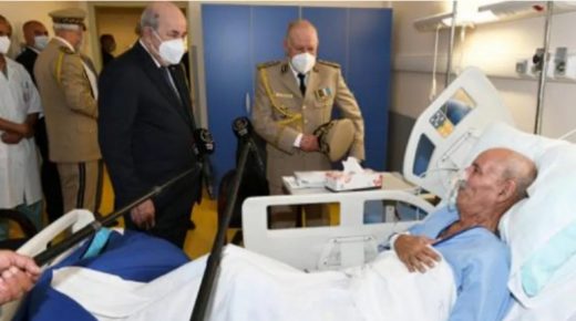 زعيم البوليساريو ممدد على سرير في مستشفى جزائري.. وتبون: “أنت في بلدك”