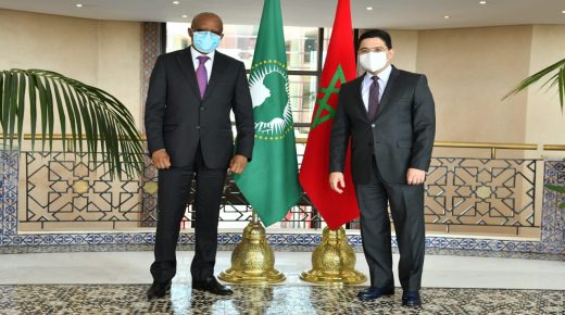 السيد ناصر بوريطة يستقبل الممثل الأعلى للاتحاد الإفريقي بمالي والساحل