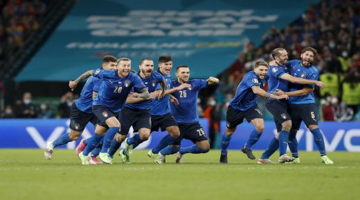 من قلب ويمبلي .. منتخب إيطاليا يتوج بطلاً لأوروبا للمرة الثانية عبر التاريخ