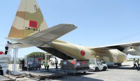 الرئيس التونسي يعاين تقدم أشغال المستشفى الميداني المغربي بولاية منوبة ويصف المبادرة المغربية ب “النبيلة”