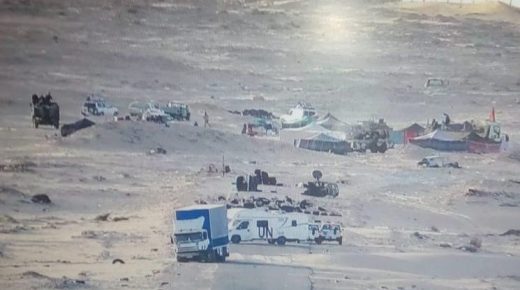 البوليساريو تحاول فرض أزمة الكركارات على جدول أعمال المبعوث الأممي للصحراء خلال زيارته المنطقة