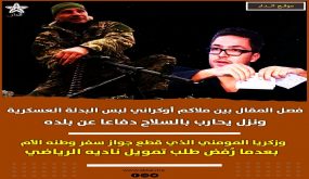 ملاكم أوكراني وملاكم مغربي