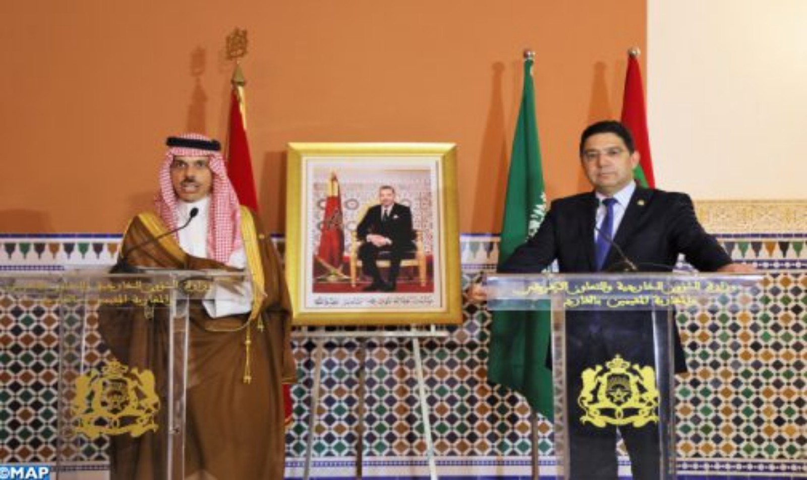 وزير الخارجية السعودي يشيد بجودة العلاقات المغربية السعودية