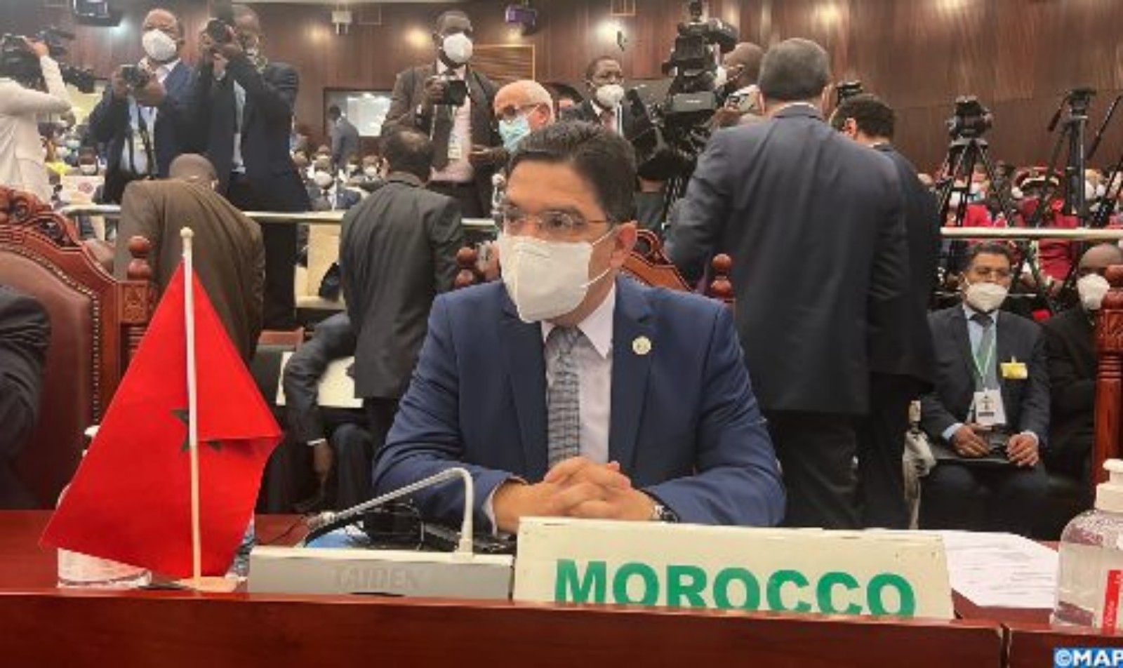 افتتاح أعمال قمة طارئة للاتحاد الإفريقي بمالابو حول الأزمات الإنسانية في إفريقيا بمشاركة المغرب
