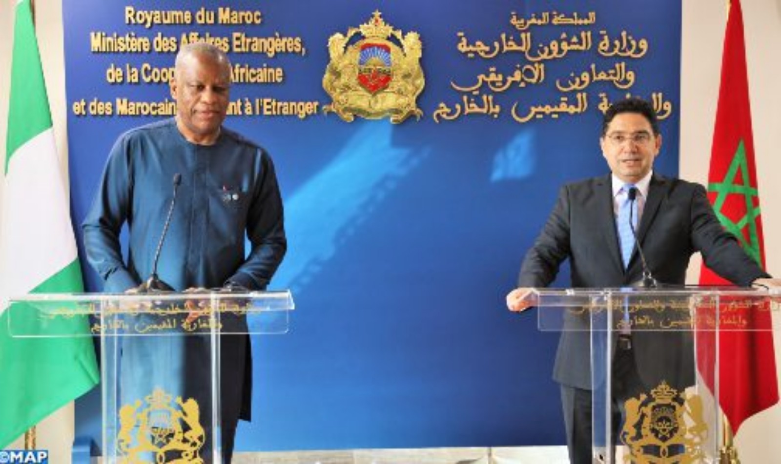 وزير شؤون خارجية نيجيريا يصف التعاون الاقتصادي بين بلاده والمغرب بـ “الثوري”