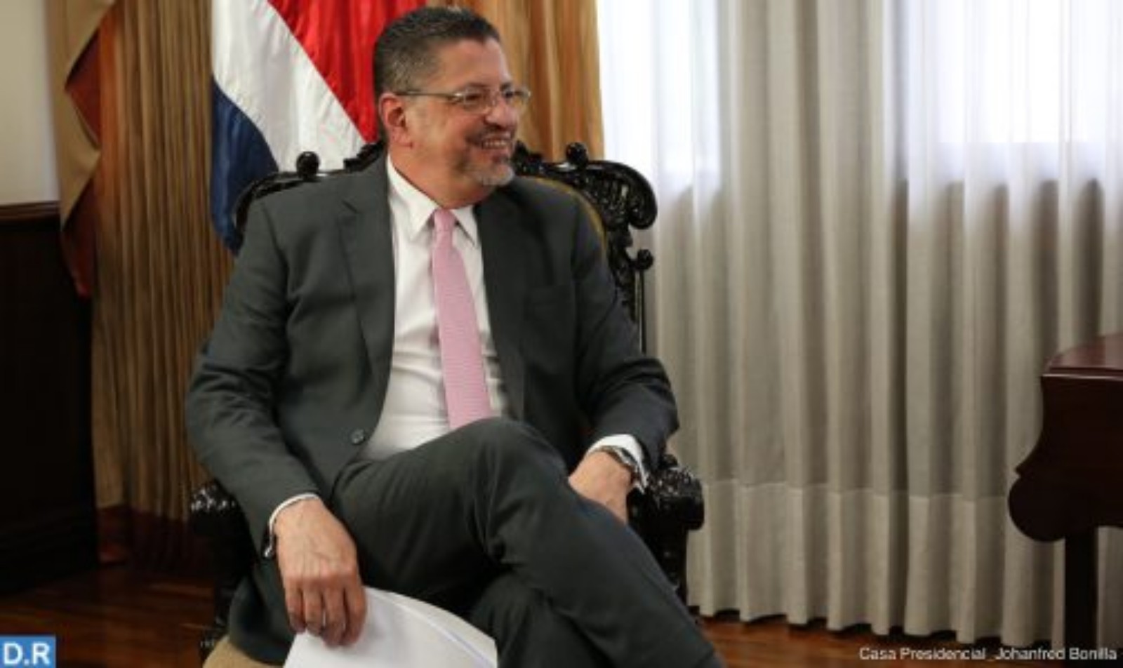 رئيس كوستاريكا: جلالة الملك محمد السادس يتمتع ب”ريادة قوية جدا”
