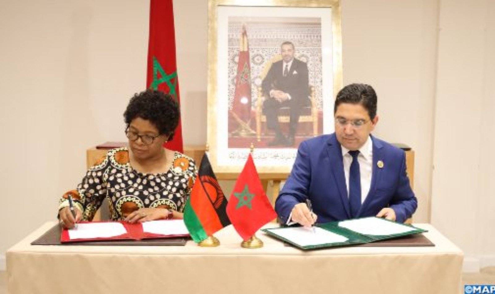 المغرب ومالاوي ملتزمان بالارتقاء بعلاقاتهما الثنائية إلى آفاق أرحب (بيان مشترك)
