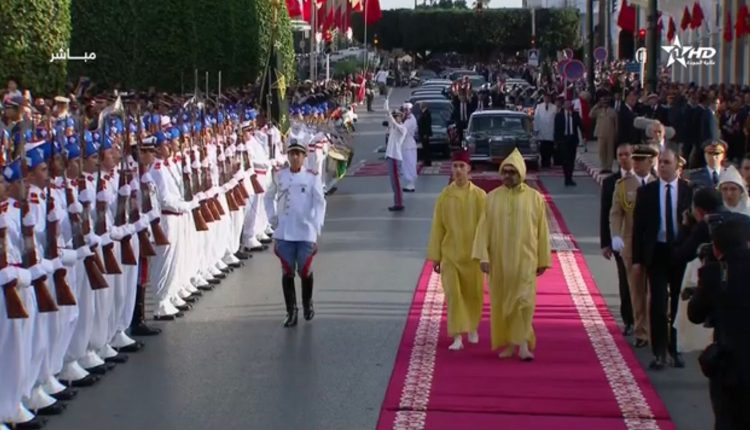 الرباط تتزين بالبهاء..عاهل البلاد ينير البرلمان بعد عامين من الغياب بسبب الجائحة