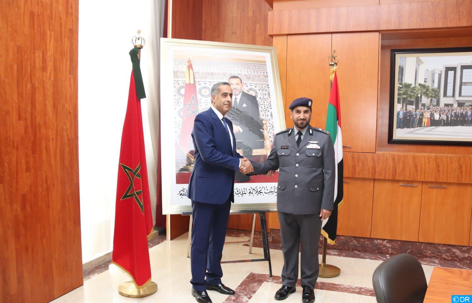 حموشي يبحث مع القائد العام لشرطة أبوظبي آليات الارتقاء بالتعاون الأمني