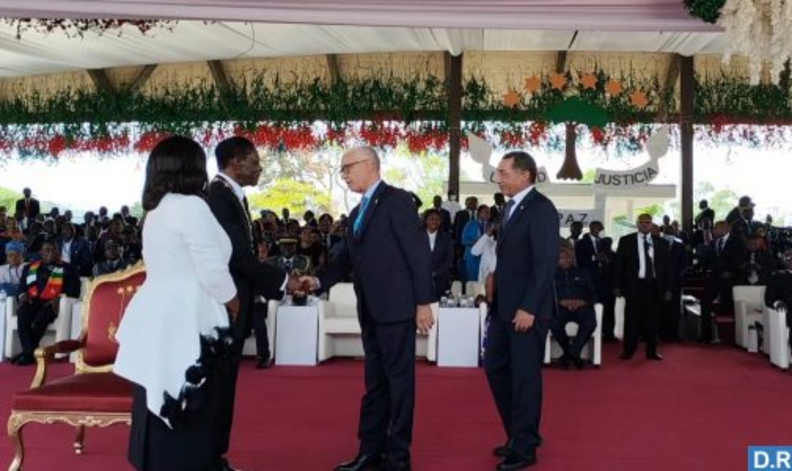 رئيس مجلس النواب يمثل جلالة الملك في حفل تنصيب رئيس جمهورية غينيا الإستوائية