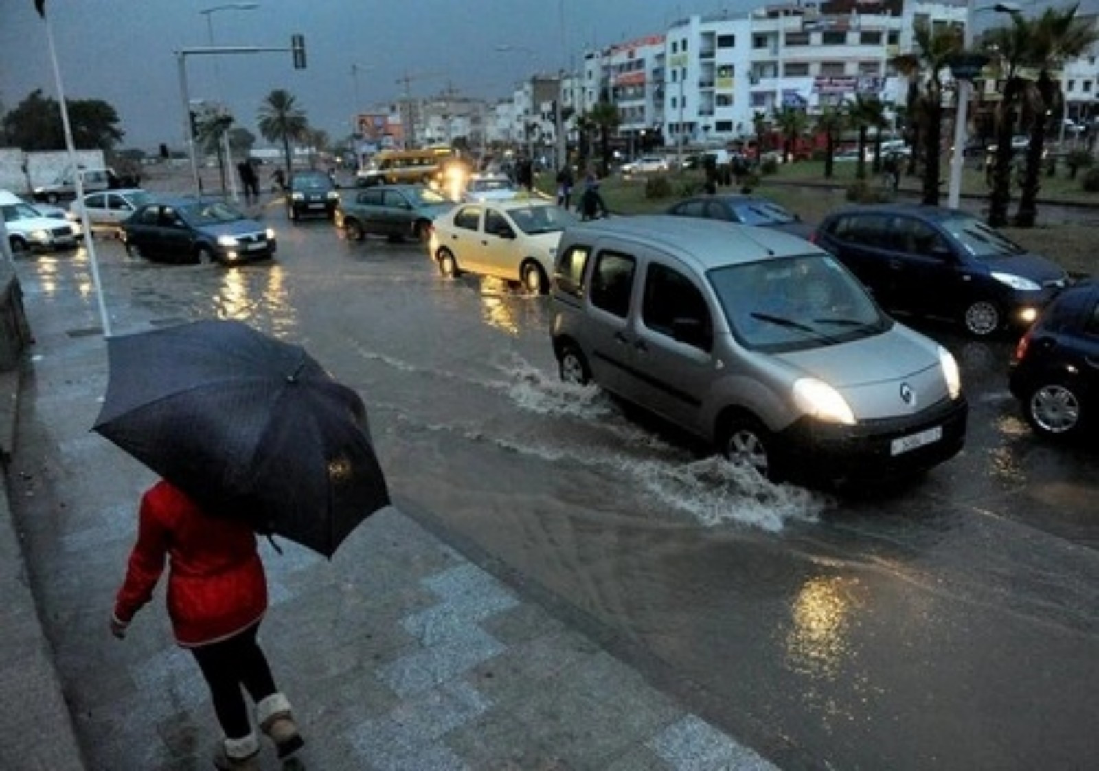 مقاييس أمطار غير مسبوقة تسجلها عدد من مدن المملكة خلال الـ 24 ساعة الماضية