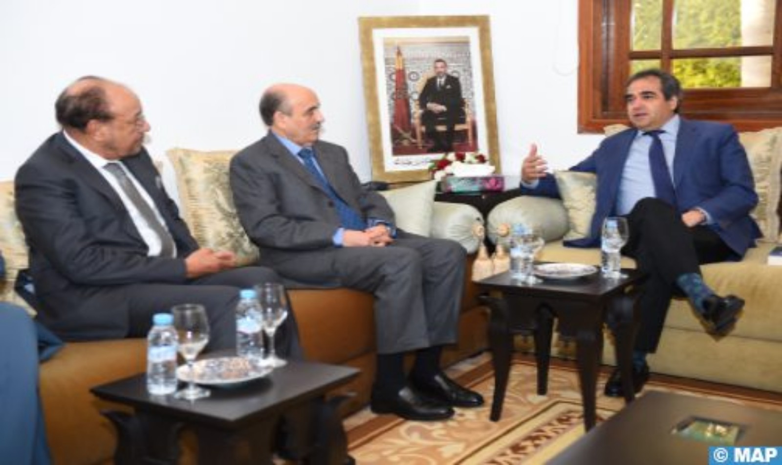 السيد خليهن ولد الرشيد يتباحث بالرباط مع رئيس لجنة العلاقات الخارجية بمجلس الشيوخ الشيلي