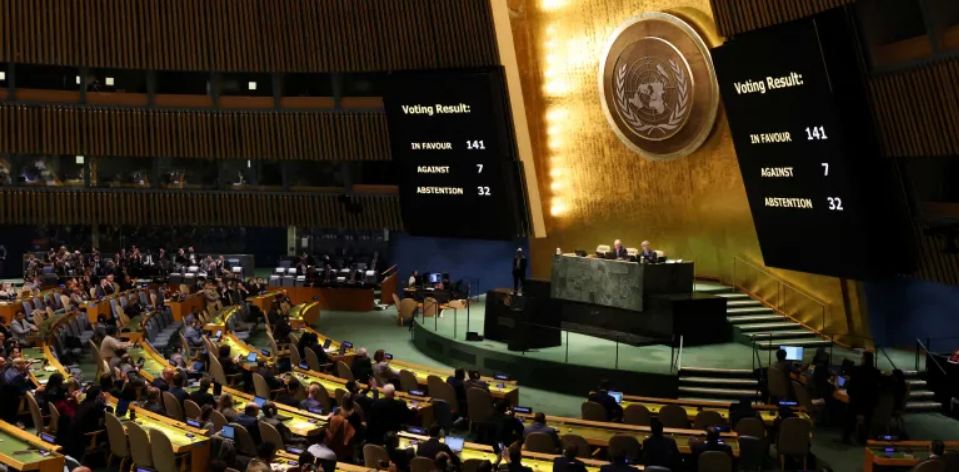 الجمعية العامة للأمم المتحدة تصدر قرار بالأغلبية ضد روسيا والمغرب يصوت لصالحه
