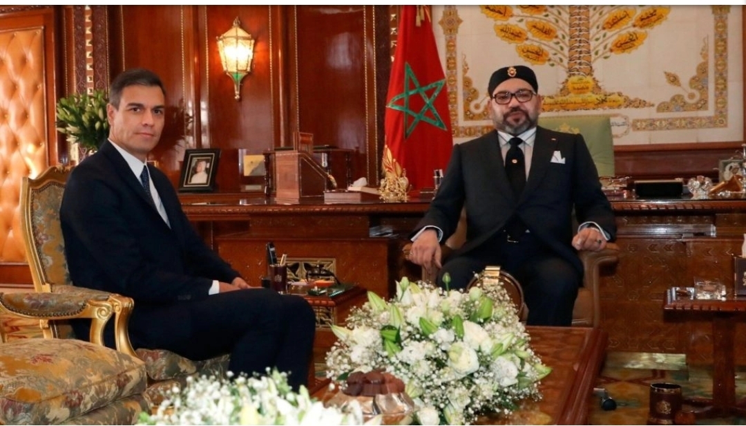 مكالمة بين الملك محمد السادس وبيدرو سانشيز قبيل الاجتماع رفيع المستوى غدا