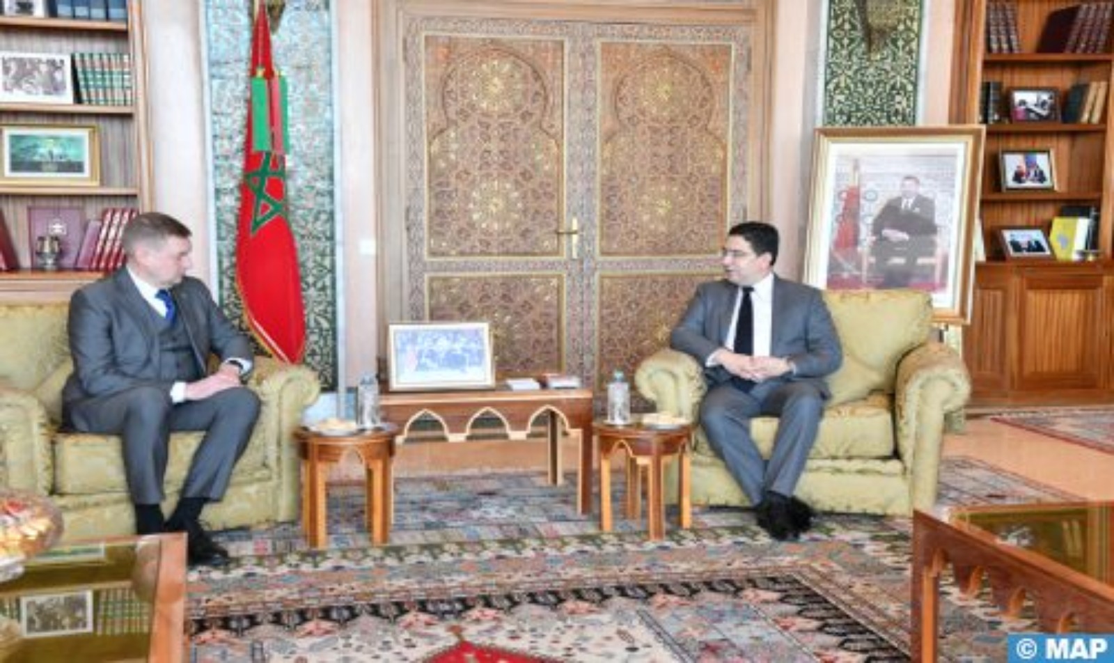 السيد بوريطة يتباحث مع وفد من مجموعة الصداقة البرلمانية المغربية الإستونية