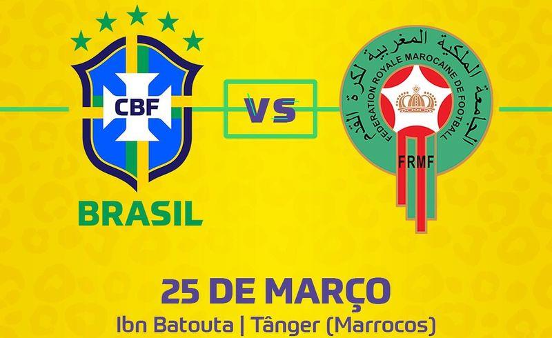 رسميا … لائحة المنتخب البرازيلي لمواجهة المغرب في طنجة