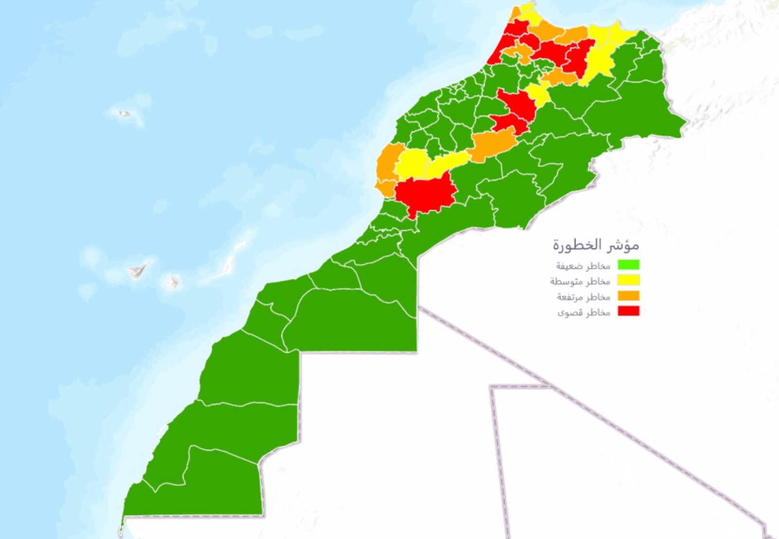 الوكالة الوطنية للمياه والغابات تحذر من خطر اندلاع الحرائق الغابوية