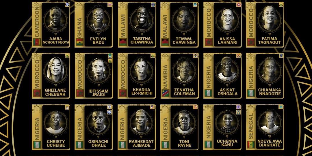 جوائز الكاف 2023: خمس لاعبات من المنتخب المغربي يتنافسن على لقب أفضل لاعبة إفريقية لهذا العام
