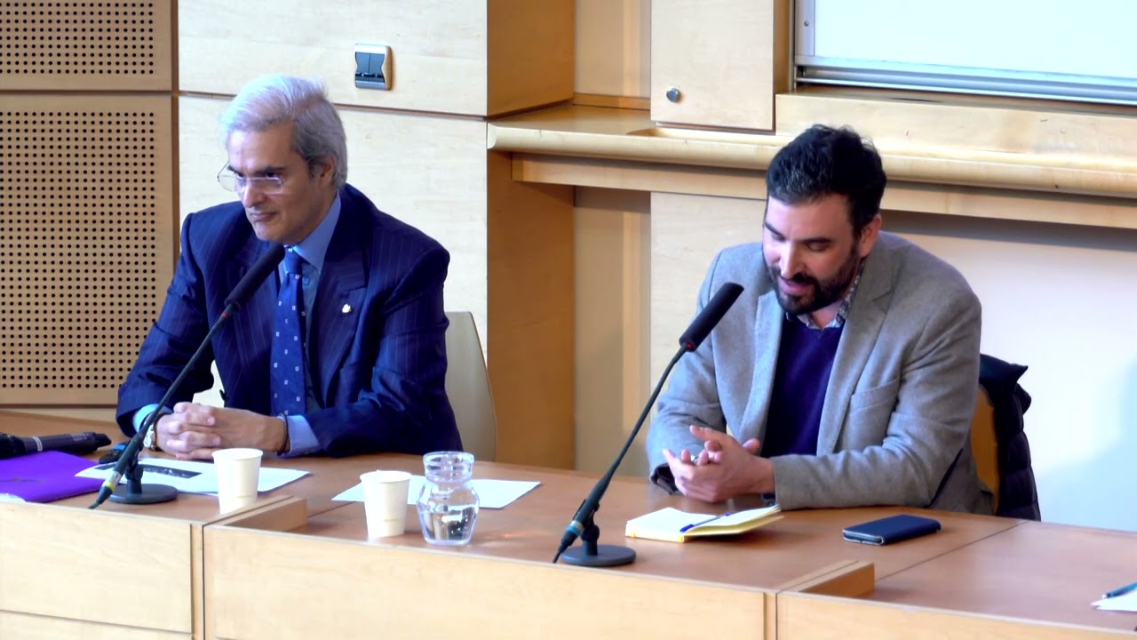 محاضرة الدكتور هشام العلوي حول المعوقات السياسية للتنمية الاقتصادية بالشرق الأوسط